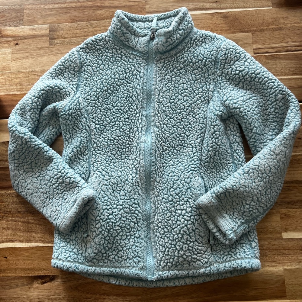 32‎ Degrees Heat girls’ size 10/12 zip up fleece jacket